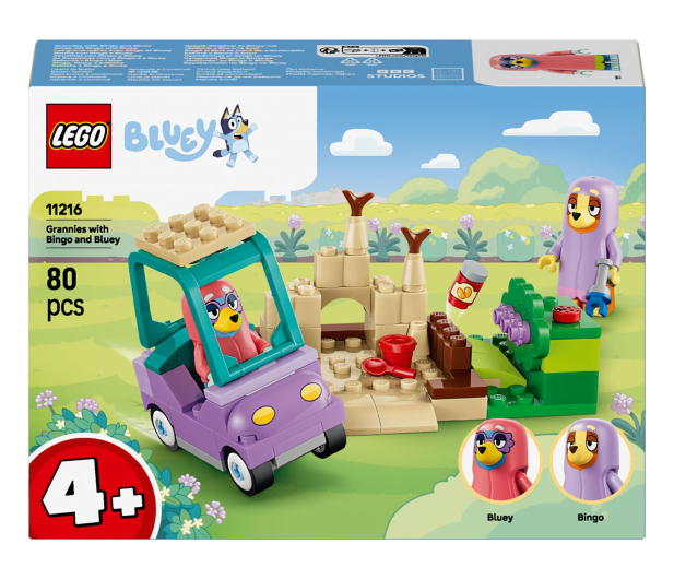 LEGO BLUEY 11216 Babunie z Bingo i Blue - 1529714 - zdjęcie